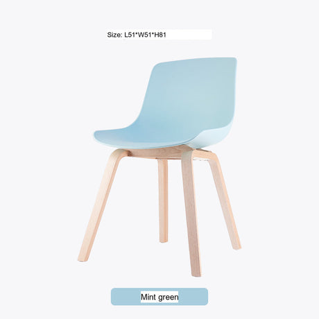 NIYE Marisol Contemporary Natural Wood High Chair from NIYE