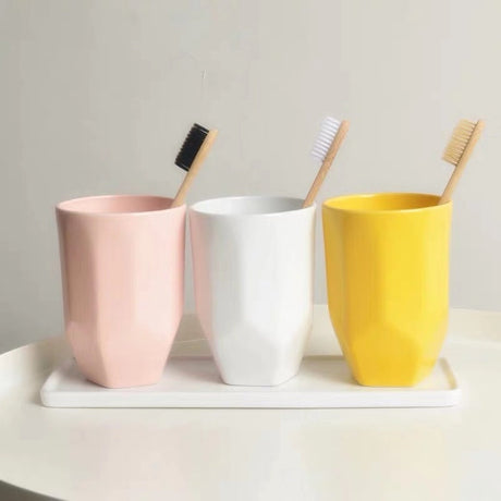 TIANRUN Marisol Elegant Ceramic Mouthwash Glass from TIANRUN