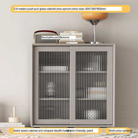 LINYUE Rowan Low Bookcase with Free Combination Storage from LINYUE