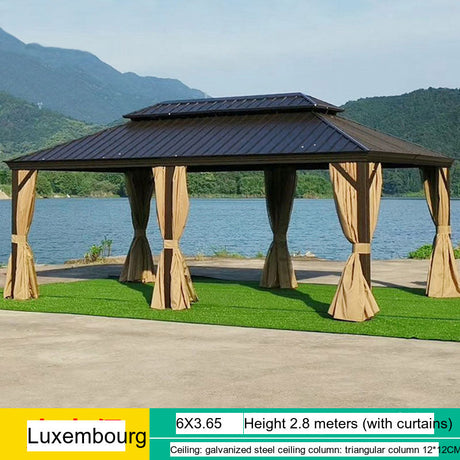 MOJIA Thalassa High-End Outdoor Pavilion for Luxurious Spaces from MOJIA