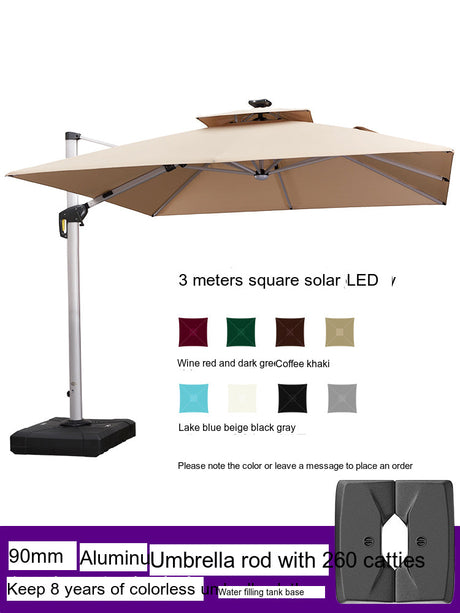 ZIYE Araminta Eco-Friendly Patio Umbrella from ZIYE