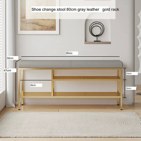 XIMIKA Aveline Stylish Integrated Entryway Shoe Rack from XIMIKA