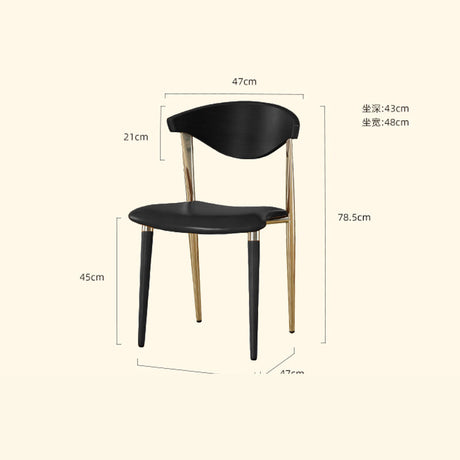 LAIMO Penelope Vintage Wooden Dining Chair from LAIMO