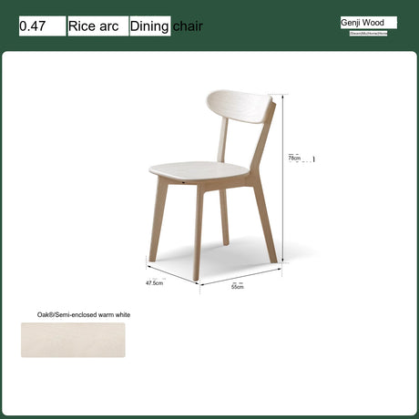 GENJI Hyun-Soo Scandinavian Natural Wood Highchair from GENJI