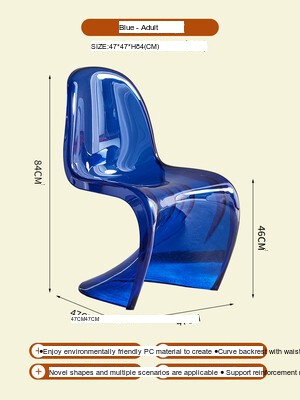 NIYE Alborz Sleek Modern Acrylic High Chair from NIYE