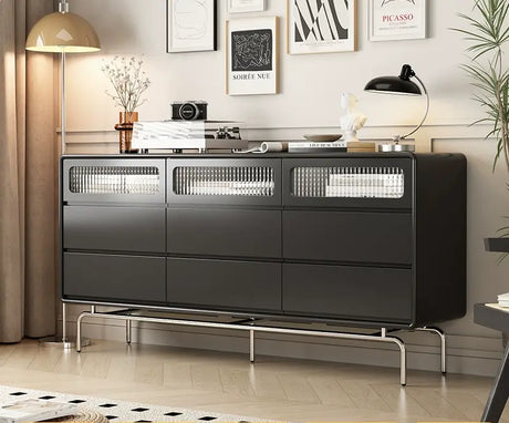 LINYUE Juliette French Multi-Drawer Bed End Cabinet from LINYUE