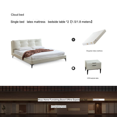 MOYU Elowen Sleek Compact Minimalist Bed from MOYU
