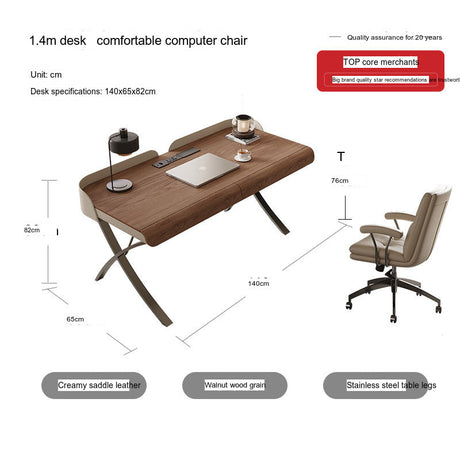 QUANMU Santiago Elegant Modern Study Desk Light Set from QUANMU