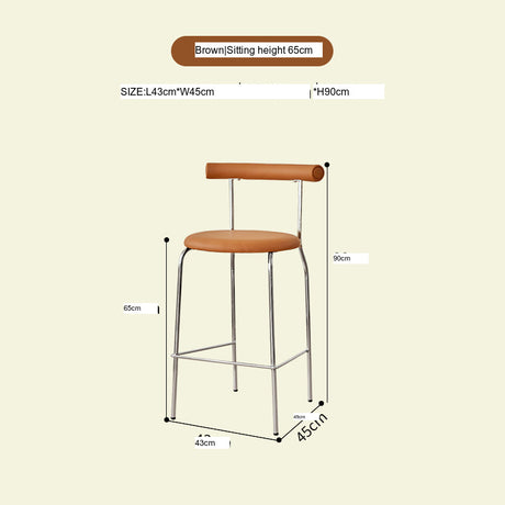 NIYE Solene Modern Chic Luxury High Stool from NIYE