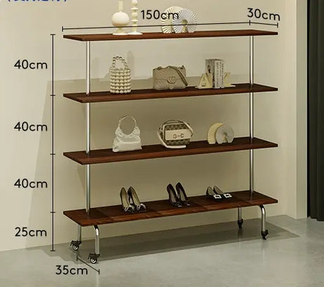 SM Liam Black Shoes and Clothing Stand from SM