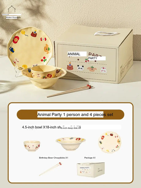 MH Elowen Stylish Tableware Set - Dinner Plate Gift Box from MH