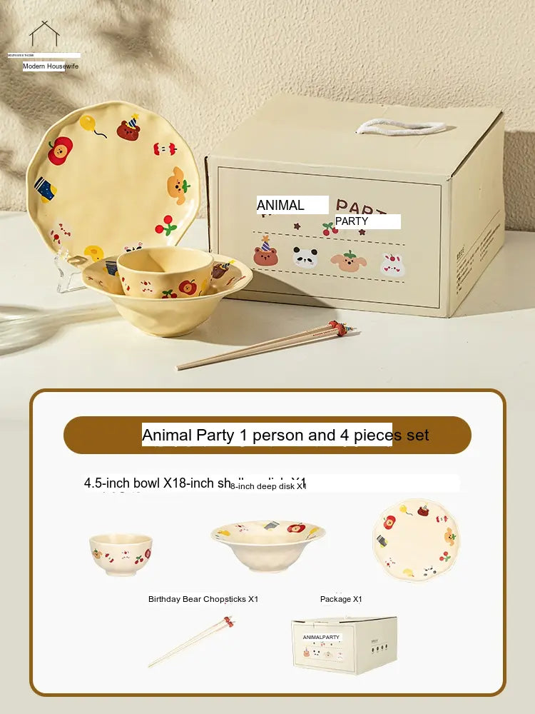 MH Elowen Stylish Tableware Set - Dinner Plate Gift Box from MH