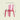 LAZYSPACE Levi Acrylic Milk Tea Highchair from LAZYSPACE