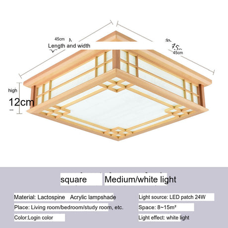 BOJI Harukaze Elegant LED Ceiling Lamp for Living Room from BOJI
