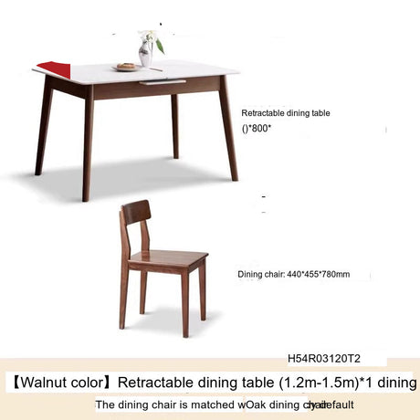 GENJI Hiroshi Solid Wood Folding Dining Table from GENJI