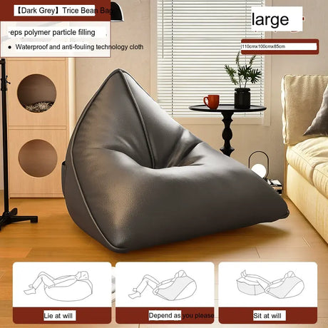LEDONG Kenji Versatile Cozy Bean Bag Chair from LEDONG