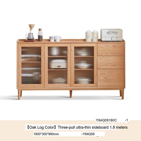 GENJI Hiroshi Sleek Wooden Storage Kitchen Cabinet from GENJI