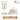 MORNING FOREST Isabella Enchanting Cream White Crib from MORNING FOREST