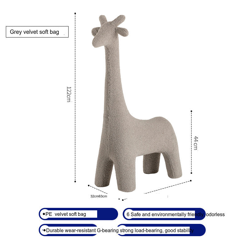 NIYE Lianwen Cozy Giraffe Design Stool from NIYE