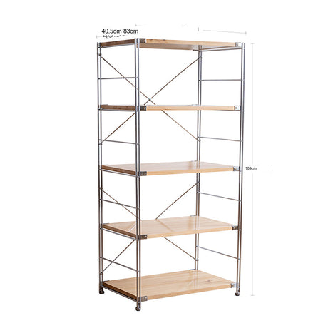 BAIYA SHUNAN Haruki Elegant Wooden Multilayer Storage Rack from BAIYA SHUNAN