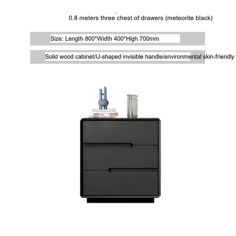 LINYUE Alaric Italian Solid Wood Eight-Drawer Storage Cabinet from LINYUE