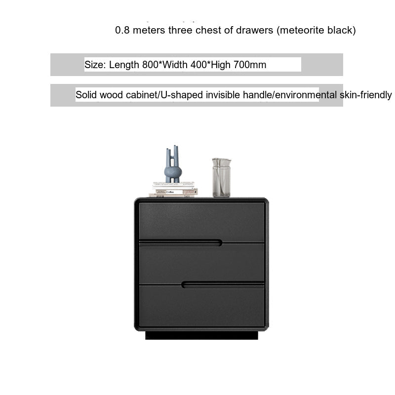 LINYUE Alaric Italian Solid Wood Eight-Drawer Storage Cabinet from LINYUE