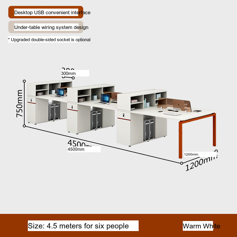 MUTINI Calypso Minimalist Ergonomic Office Desk Set from MUTINI