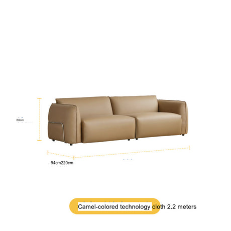HANKE Elowen Stylish Minimalist Black Sofa from HANKE