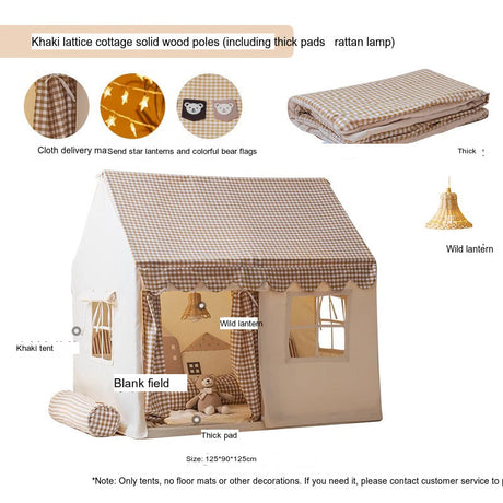 LITTLE DOVE Jisoo Enchanting Indoor Tent - Princess Castle Playhouse from LITTLE DOVE