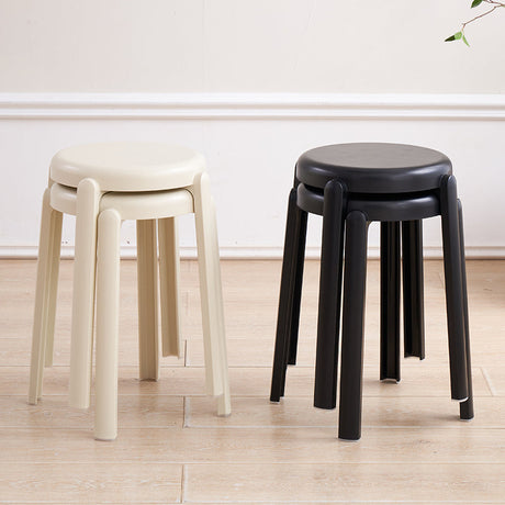A&D Marcellus Durable Modern Round Stool from A&D