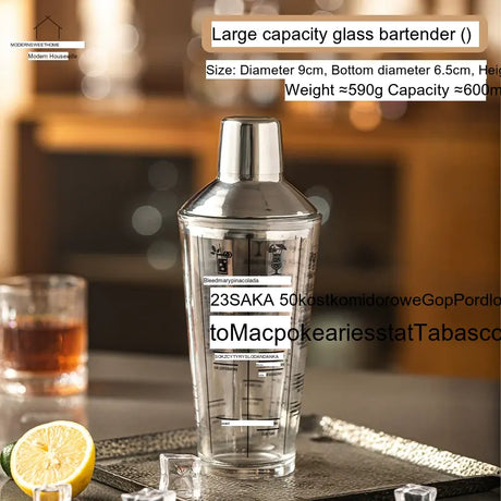 MH Isolde Elegant Glassware Cocktail Tool Set from MH