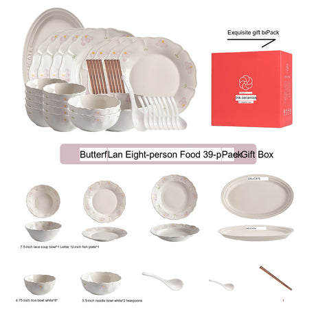 MOSE Creamy High-Quality Tableware Set from MOSE