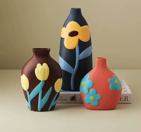 NICEMOON Theo Nordic Morandi Ceramic Vase from NICEMOON