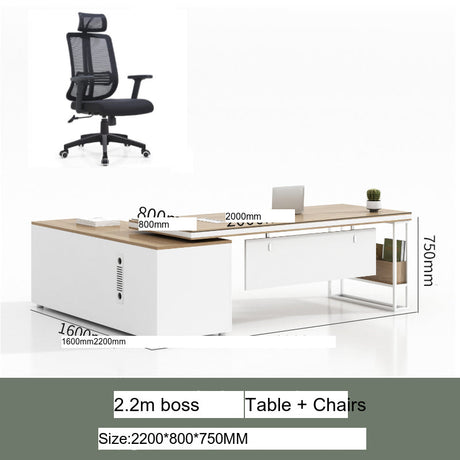 MUTINI Oliver Sleek Modern Desk & Chair Combo from MUTINI