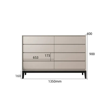 LINYUE Silas Italian Minimalist Eight-Drawer Storage Unit from LINYUE
