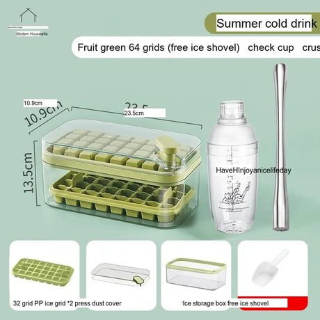 MH Xochitl Premium Food-Grade Ice Mold Storage Box from MH