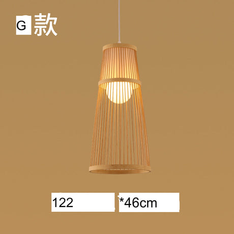 BOJI Takamatsu Elegant Bamboo Smart Ceiling Lamp from BOJI