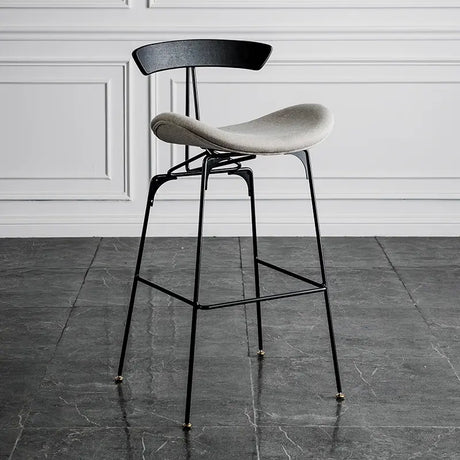 ABOUT WHITE Amaya Elegant Industrial Bar Stool from ABOUT WHITE