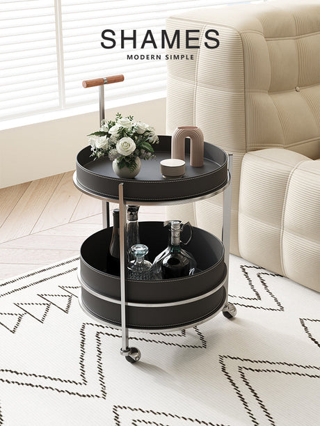 SAMMI Claire Stainless Steel Sofa Cart from SAMMI