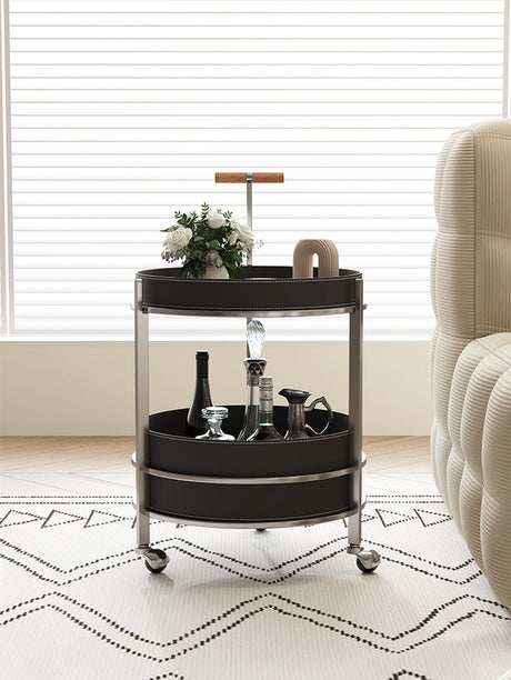 SAMMI Claire Stainless Steel Sofa Cart from SAMMI