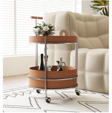 SAMMI Claire Stainless Steel Sofa Cart from SAMMI