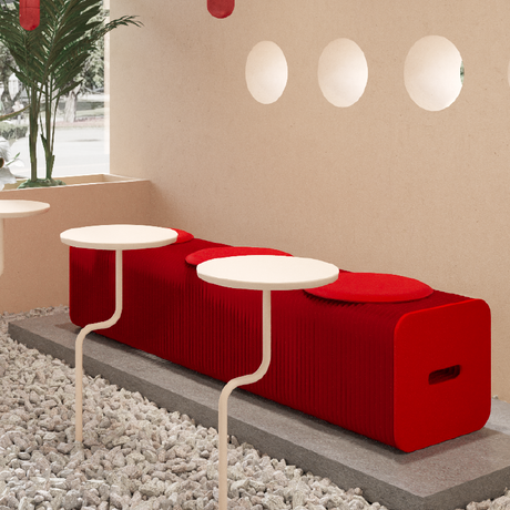 SHIBA Aomori Creative Folding Bench Sofa Foam Stool from SHIBA