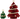 SHIBA Calderon Festive Mini Package Christmas Tree Decoration from SHIBA