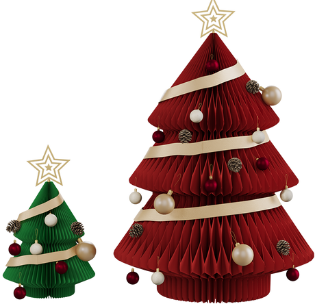 SHIBA Calderon Festive Mini Package Christmas Tree Decoration from SHIBA