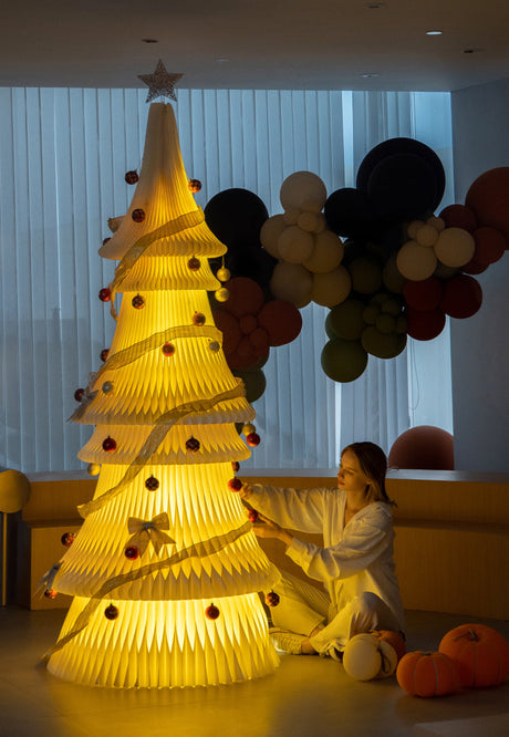 SHIBA Carlotta Festive Glow Decorative Christmas Tree from SHIBA