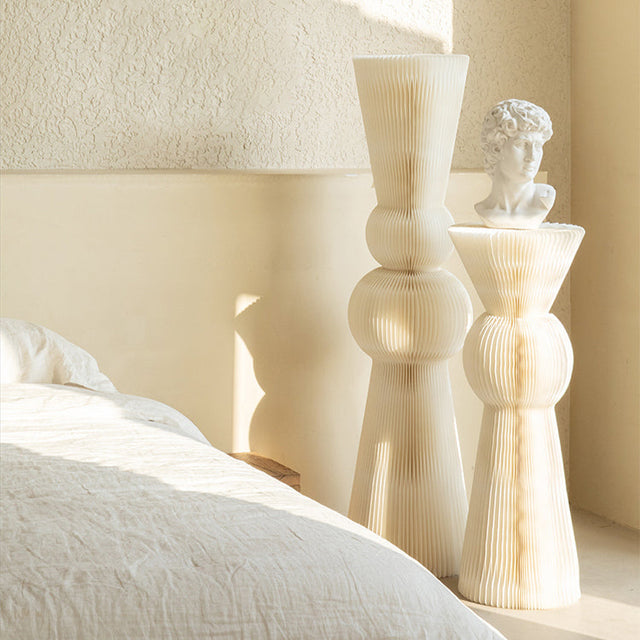 SHIBA Elenora Elegant Egyptian Pillar Display Table from SHIBA