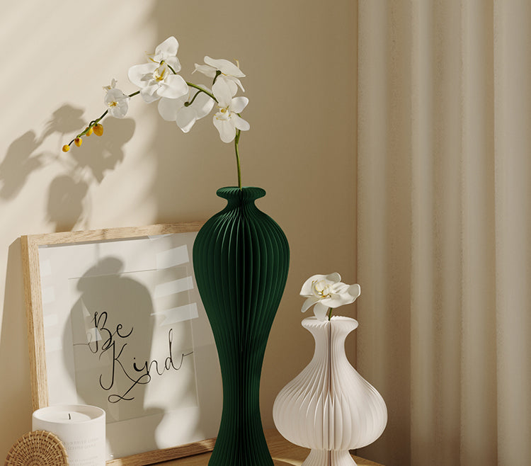 SHIBA Elowen Elegant Decorative Flower Bottle Set from SHIBA