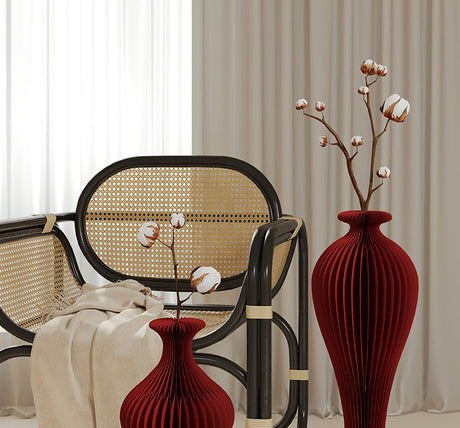 SHIBA Elowen Elegant Decorative Flower Bottle Set from SHIBA