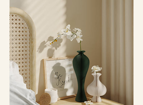 SHIBA Elowen Elegant Decorative Flower Bottle Set from SHIBA