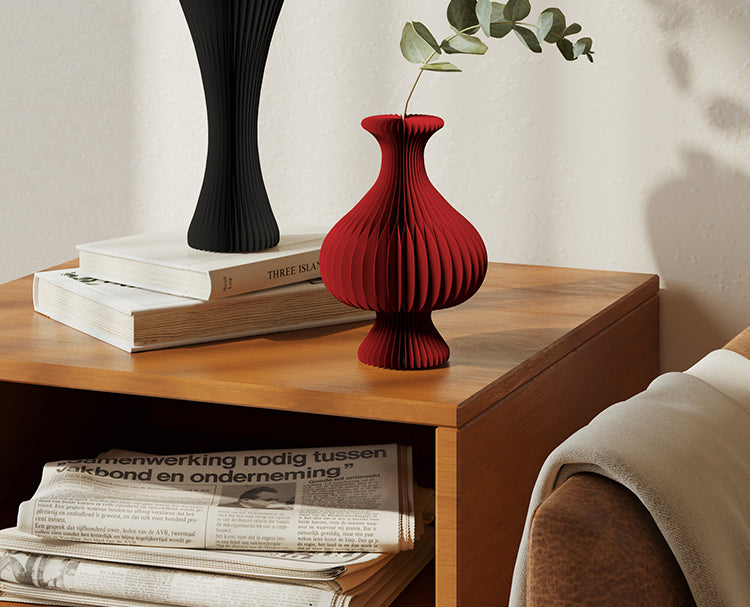 SHIBA Elowen Elegant Decorative Flower Bottle Set from SHIBA